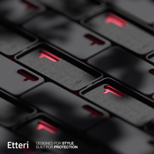 Etteri Silicone Mag case for Samsung Galaxy S26 Ultra black