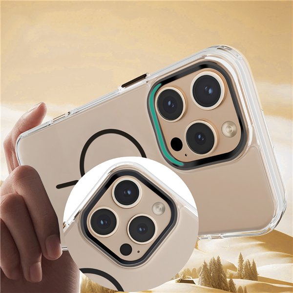 Clear Thin Mag case for Samsung Galaxy S26 Ultra black