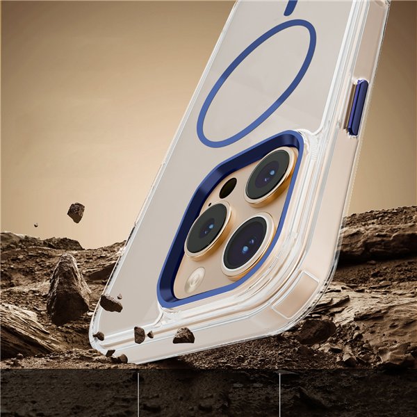 Clear Thin Mag case for Samsung Galaxy S26 Ultra blue