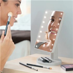 Pastatomas veidrodis su LED apšvietimu ir sensoriumi Perflex InnovaGoods