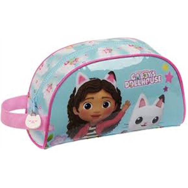 Travel Vanity Case Gabby's Dollhouse Blue Polyester 300D 26 x 16 x 9 cm