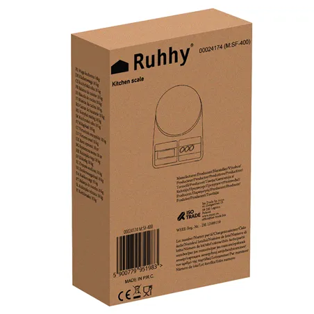 Kitchen scale 10kg Ruhhy 24174