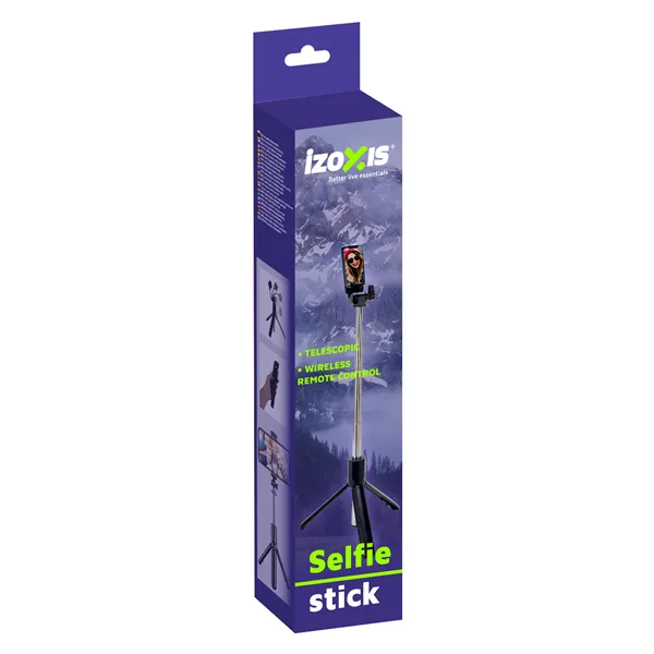 Selfie stick/tripod + remote control Izoxis 23518