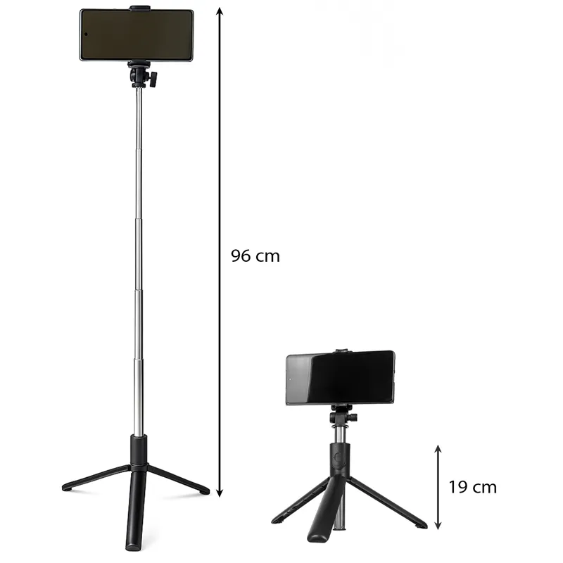 Selfie stick/tripod + remote control Izoxis 23518