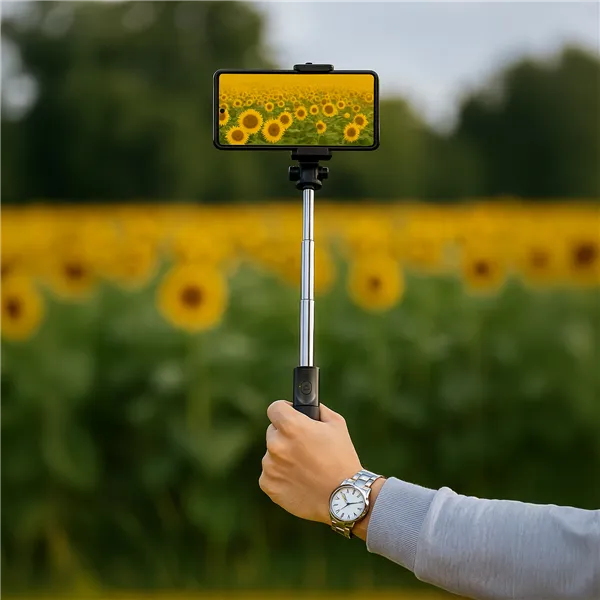 Selfie stick/tripod + remote control Izoxis 23518