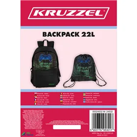 Mugursoma 22L - skolai Kruzzel 24532