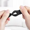 Crong Silicone Case with Key Ring – Protective keychain case for Apple AirTag 1/2 (black)