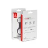 Crong Silicone Case with Key Ring – Protective keychain case for Apple AirTag 1/2 (black)