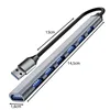 Izoxis 24374 USB-keskitin - 1 portti 3.2 + 6 porttia 2.0