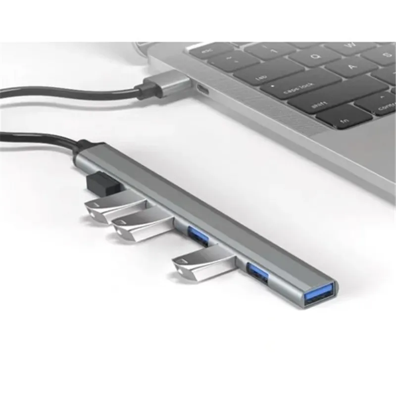 HUB USB- 1 port 3.2 + 6 ports 2.0 Izoxis 24374