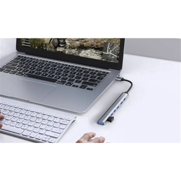 USB centrmezgls - 1 ports 3.2 + 6 porti 2.0 Izoxis 24374