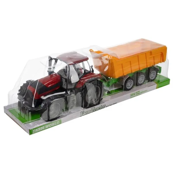 Lauksaimniecības traktors ar piekabi 24711