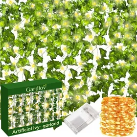 Mākslīgā efeja + LED Gardlov 24538
