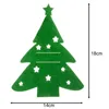 Cutlery case - Christmas trees 12 pcs. Ruhhy 24824