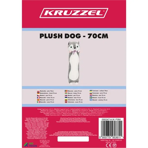Maskott - koer 70cm Kruzzel 24714