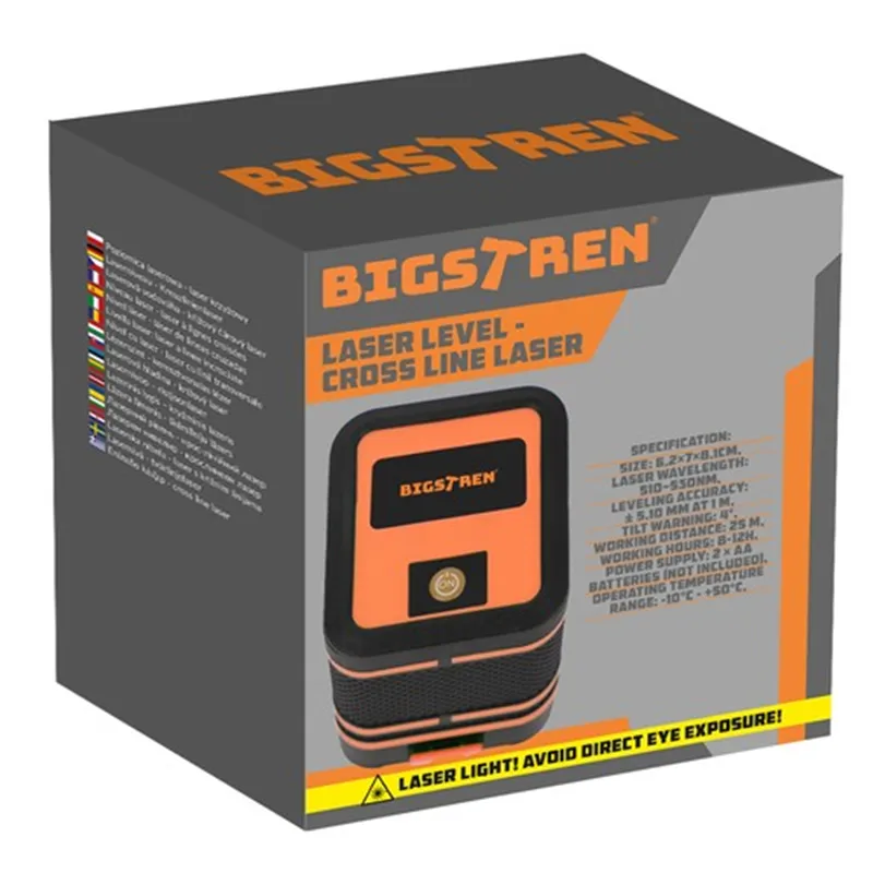 Laserlood - Bigstreeni 24293 ristlaser