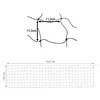 Volleyball net + bag 23427