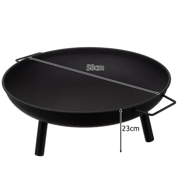 Садовая яма для костра 60 см 25379