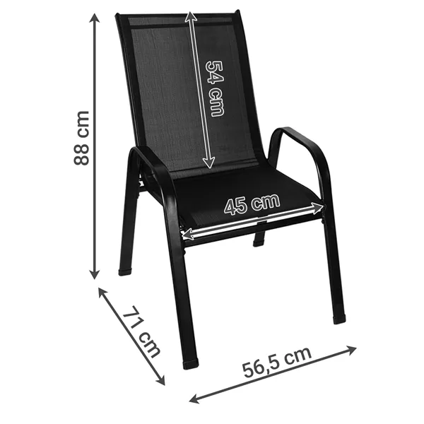 Set of garden chairs - 4 pcs. Gardlov 25415