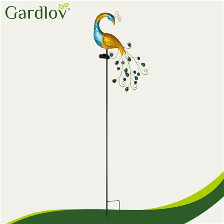 Gardlov 25281 peacock solar lamp
