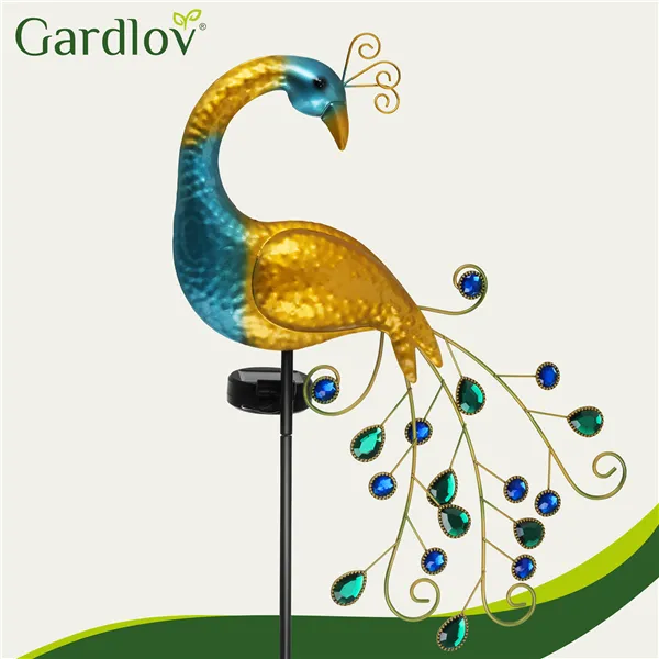 Gardlov 25281 peacock solar lamp