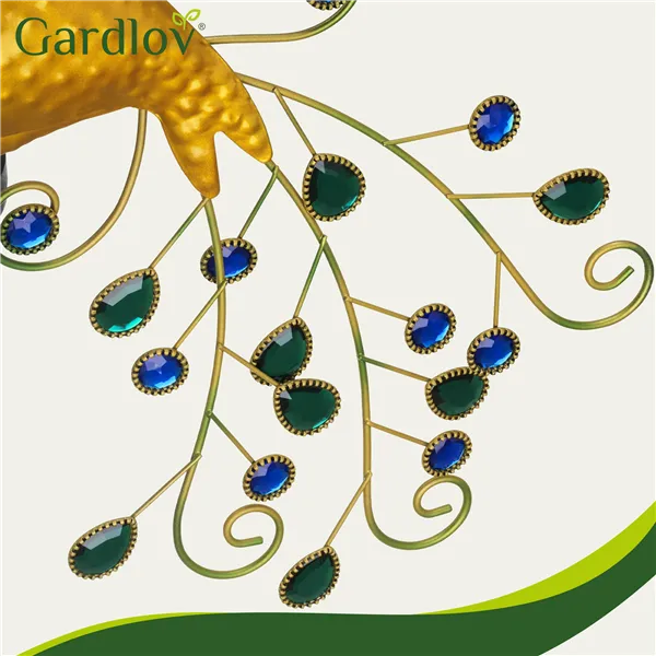 Gardlov 25281 peacock solar lamp