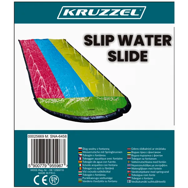 Водная горка с фонтаном Kruzzel 25669