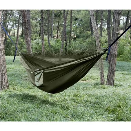 Turistidele mõeldud võrkkiik presendi ja sääsevõrguga 260x140 cm
