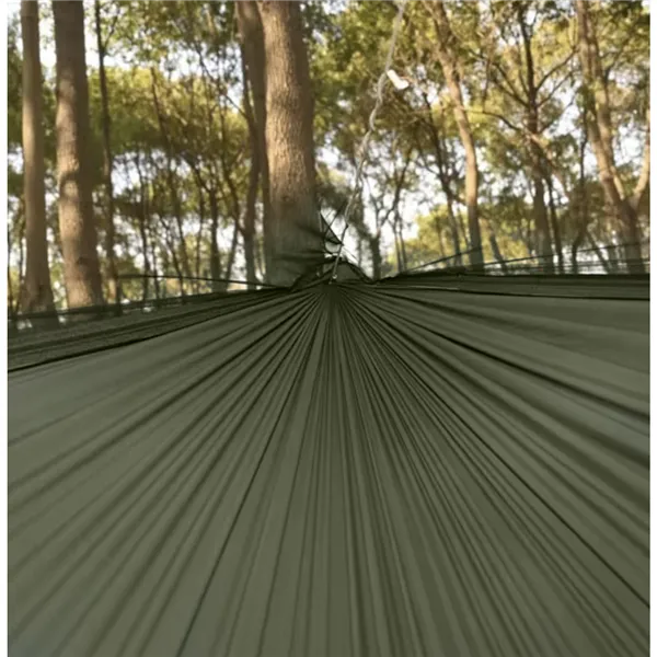 Turistiriippumatto pressulla ja hyttysverkolla 260x140 cm
