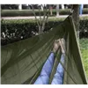 Turistinis hamakas su brezentu ir tinkleliu nuo uodų 260x140 cm