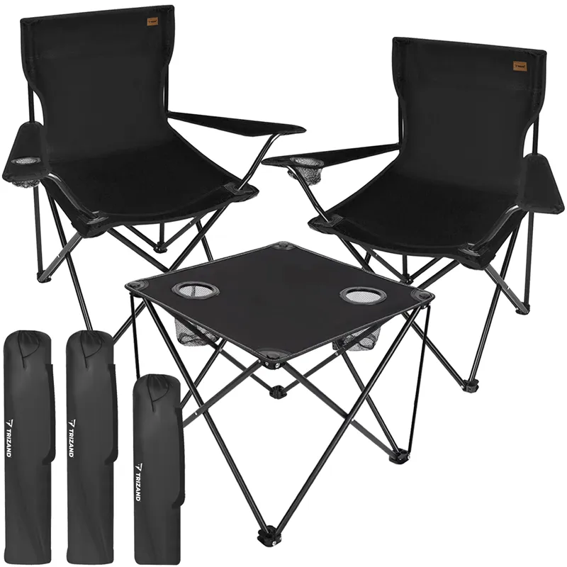 Fishing table + two chairs 25468