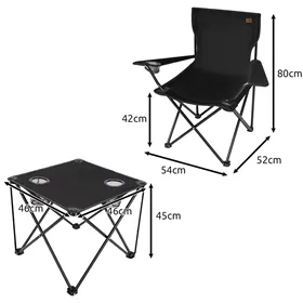 Žvejybos stalas + dvi kėdės 25468