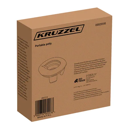 Kruzzel 25510 pārnēsājamais/ceļojuma podiņš