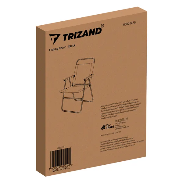 Musta kalastustuoli Trizand 25470