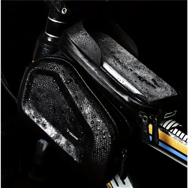 Trizand 25378 Bike Pannier with Phone Case