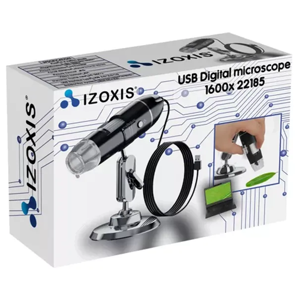 USB skaitmeninis mikroskopas 1600x Izoxis 25467