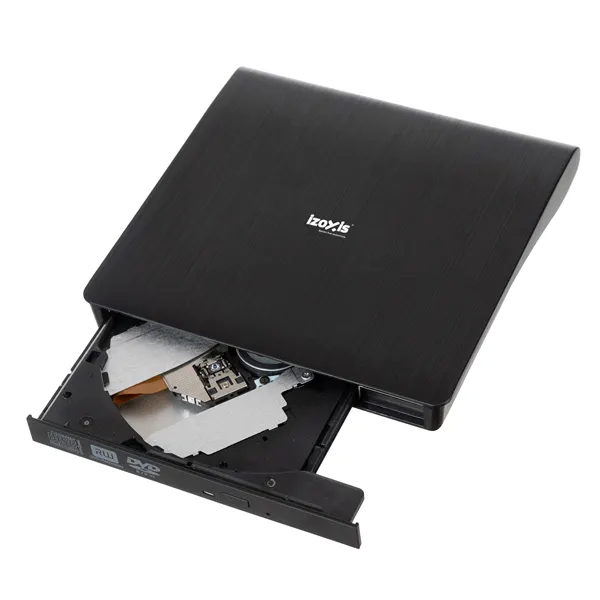 Išorinis diskas + CD/DVD įrašymo įrenginys Izoxis 26083