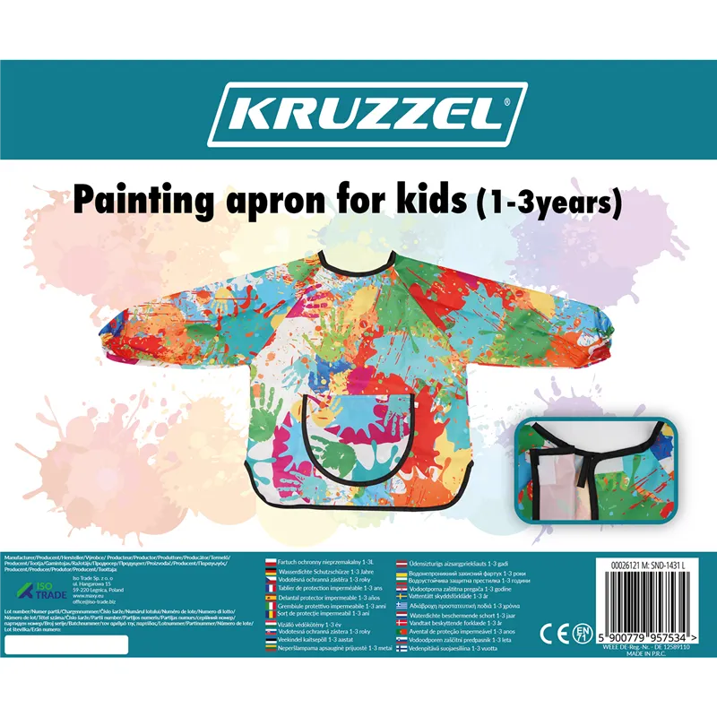 Protective apron waterproof 1-3L Kruzzel 26121