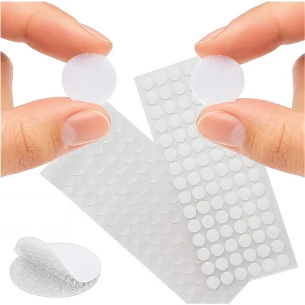 Pašlīmējošais Velcro 18mm 500gab. balts Ruhhy 25884