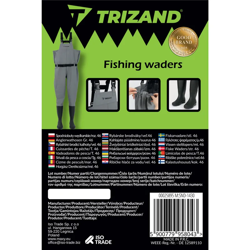Рыболовные сапоги TRIZAND - сапоги 46