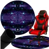 Игровой коврик под стул круглый Dunmoon 25956