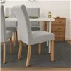 Chair covers - 6 pcs. light gray Ruhhy 25991