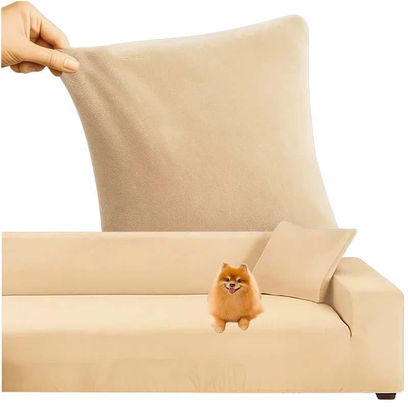 Ruhhy 26031 beige sofa cover 145-185cm