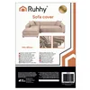 Ruhhy 26031 beige sofa cover 145-185cm
