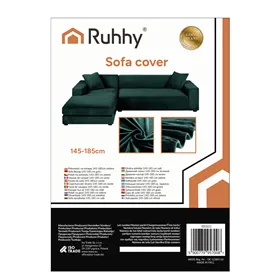 Sofa cover 145-185cm green Ruhhy 26032