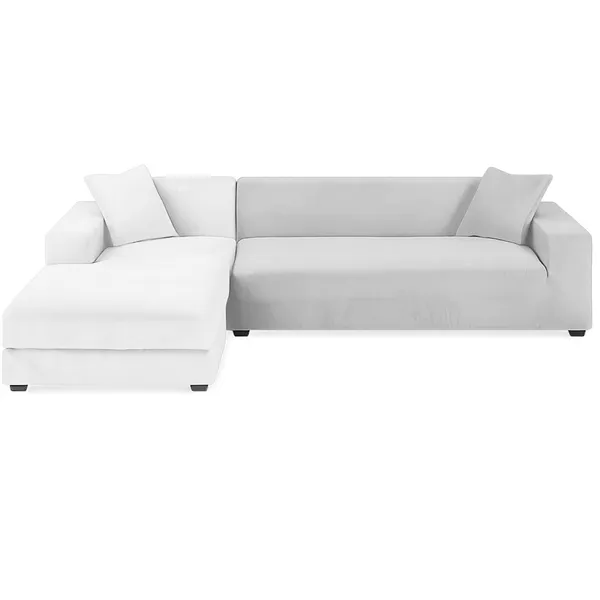 Ruhhy 26035 light gray sofa cover 145-185cm