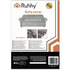 Ruhhy 26182 sofa cover 190-230cm light gray
