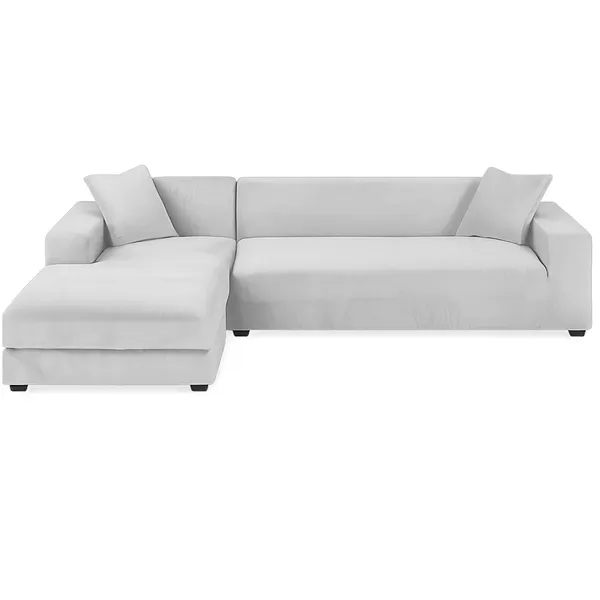 Ruhhy 26182 sofa cover 190-230cm light gray