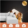 Ruhhy 26182 sofa cover 190-230cm light gray