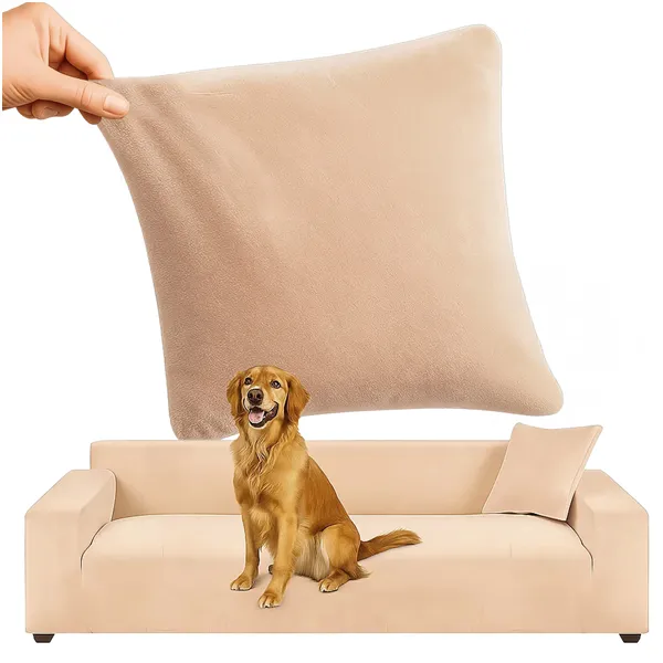 Ruhhy 26184 beige sofa cover 190-230cm